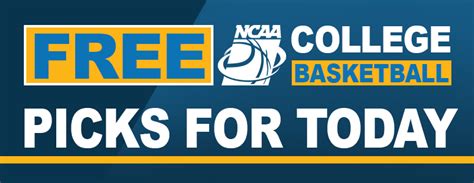 free college basketball picks for today